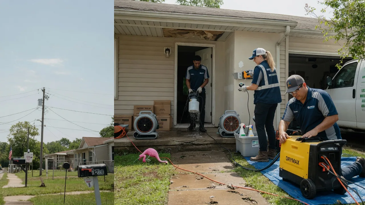 Storm Damage Water Removal in Brookville, OH near me